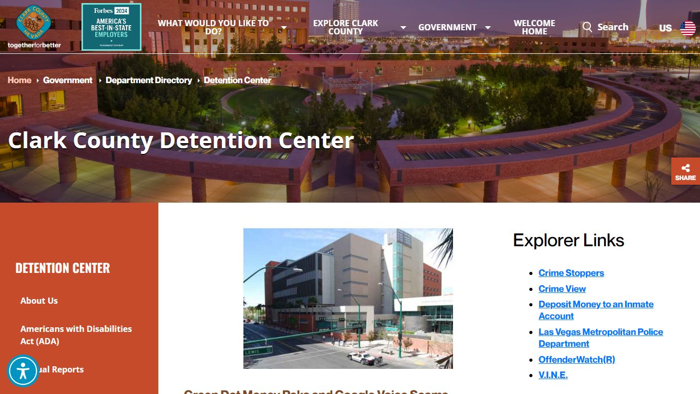 Clark County Detention Center